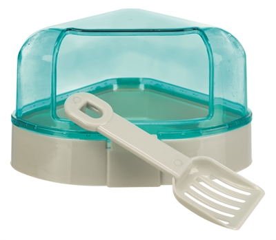 Trixie Hoektoilet met Dak Assorti 14x11x8 cm 3 stuks