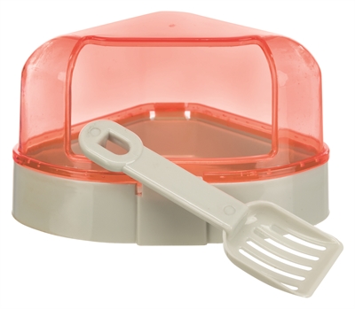 Trixie Hoektoilet met Dak Assorti 14x11x8 cm 3 stuks