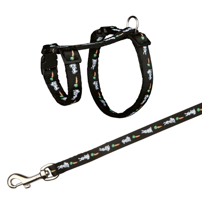 Trixie Tuig Met Riem Konijnen 25-44x1 CM 125 CM Assorti