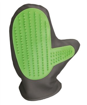 Trixie Vachtverzorgingshandschoen Pu / Tpr Groen 21x11 CM 3 ST