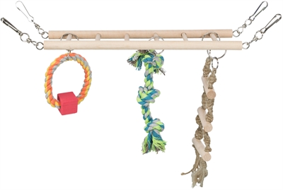 Trixie Hangbrug met Touwladder 35x15 cm voor Fret en Knaagdier
