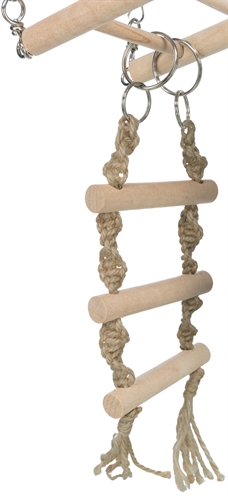 Trixie Hangbrug met Touwladder 35x15 cm voor Fret en Knaagdier