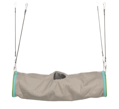 Trixie Hangende Tunnel voor Fret 45x20x20 CM Bruin/Beige 3 ST