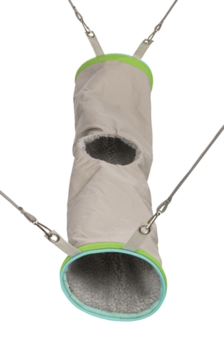 Trixie Hangende Tunnel voor Fret 45x20x20 CM Bruin/Beige 3 ST