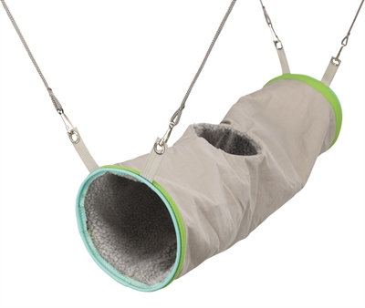 Trixie Hangende Tunnel voor Fret 45x20x20 CM Bruin/Beige 3 ST