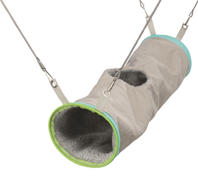 Trixie Hangende Tunnel voor Fret 45x20x20 CM Bruin/Beige 3 ST