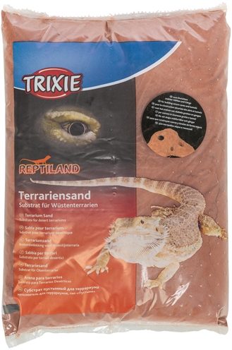 Trixie Reptiland Grottenzand Voor Terraria Donkerrood 4x5 KG
