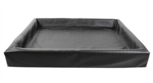 Bia Bed Hondenmand Original Square Zwart Bia-6 100x80x15 CM