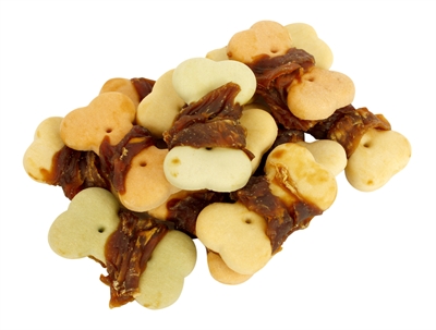Wanpy Oven-roasted Chicken Jerky Biscuit Twists 100 GR