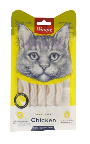 Wanpy Lickable Treats Kipsmaak 14 GR 5 ST