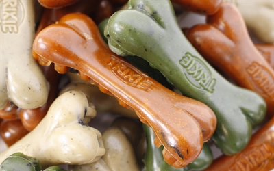 Trixie Denta Fun Veggie Kauwbot 8,5 cm 60 st