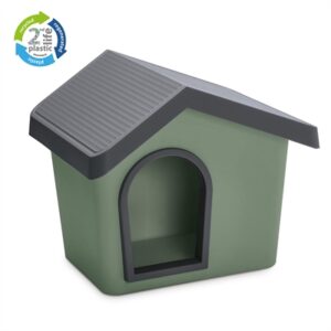 Imac Hondenhok Zeus 50 2ND Life Gerecycled Groen 53x46x47,5 CM