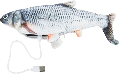 Trixie Spartel Vis 30 cm met Catnip en USB