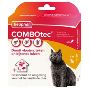 Beaphar Combotec Kat >1 KG 2 ST