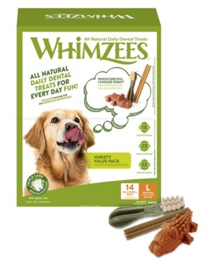 Whimzees Variety Box Large 14 ST