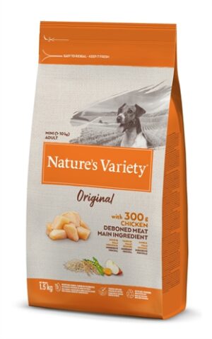 Natures Variety Mini Droogvoer Kip 1,5 KG voor Kleine Honden