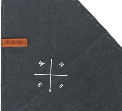 Trixie Bandana Be Nordic Windroos Grijs 40 cm voor honden