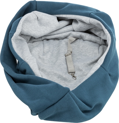 Trixie Draagtas Buikdrager Sling Blauw/Grijs 22x20x60 cm