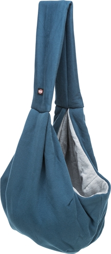 Trixie Draagtas Buikdrager Sling Blauw/Grijs 22x20x60 cm
