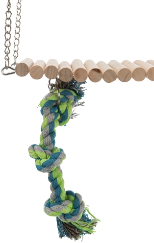 Trixie Hangbrug Hout met Flos voor Knaagdieren 30x17x9 CM