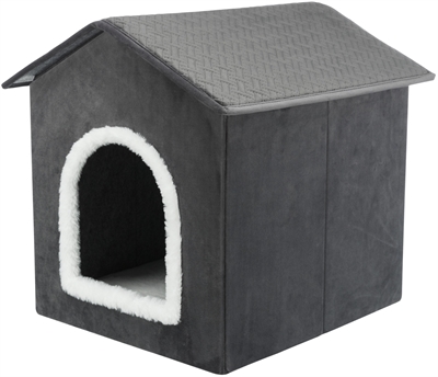 Trixie Hondenmand / Kattenmand Huis Livia Grijs / Wit 38x41x44 CM