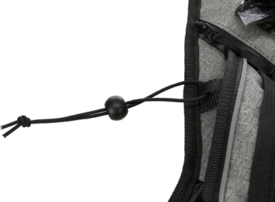Trixie Joggingriem met Lijn Grijs/Zwart 115-150 cm