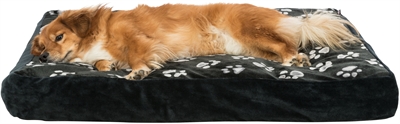 Trixie Hondenkussen Jimmy Zwart 80x55 cm — Comfortabele plek voor jouw hond