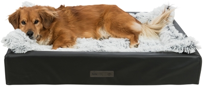 Trixie Ligmat Harvey Wit / Grijs 120x80 cm — Zachte ligplek voor jouw hond