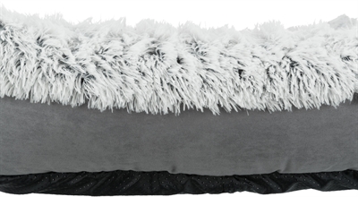Trixie Hondenmand Harvey Grijs/Wit 60x50 cm — Comfortabele plek voor je hond