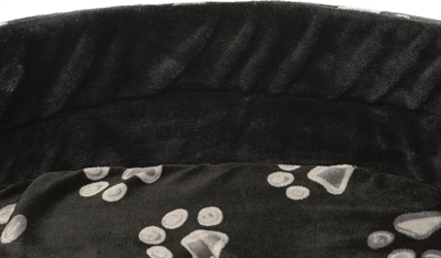 Trixie Hondenmand Jimmy Ovaal Zwart 55x45 cm — Comfortabele plek voor jouw hond