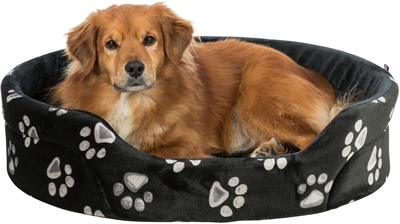 Trixie Hondenmand Jimmy Ovaal Zwart 75x65 cm — Comfortabele plek voor jouw hond