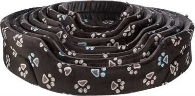 Trixie Hondenmand Jimmy Ovaal Zwart 110x95 cm — Comfortabele rustplek voor jouw hond