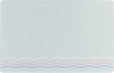 Trixie Placemat Golvenmotief Grijs 44x28 CM 6ST