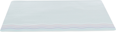 Trixie Placemat Golvenmotief Grijs 44x28 cm 6st