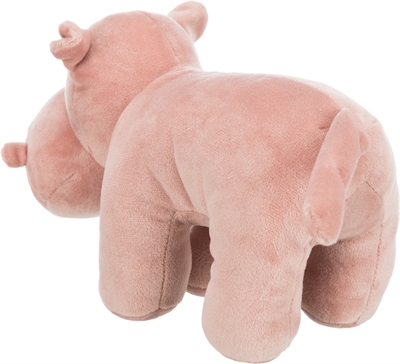 Trixie Pluche Nijlpaard 25 cm met pieper 3 st