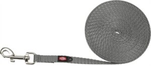 Trixie Hondenriem Sleeplijn 5m x 1cm voor Kleine Hond Grafiet Grijs