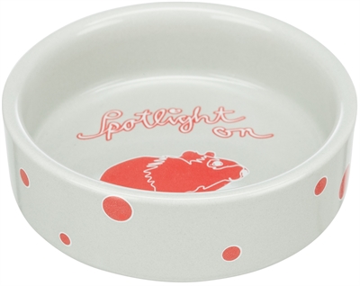 Trixie Keramische Voer-/Waterbak Hamster Assorti 8 CM 4 ST