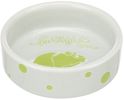 Trixie Keramische Voer-/Waterbak Hamster Assorti 8 CM 4 ST
