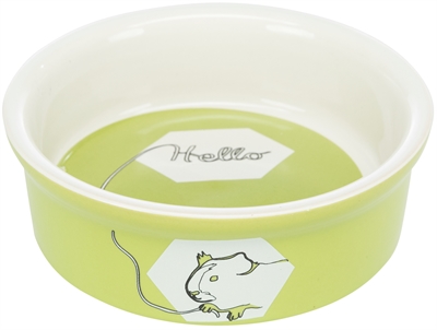 Trixie Keramische Voer-/Waterbak Cavia 11 cm Assorti 4ST