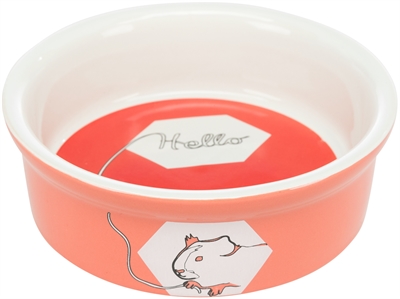 Trixie Keramische Voer-/Waterbak Cavia 11 cm Assorti 4ST