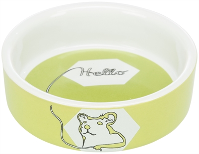 Trixie Keramische Voer- en Waterbak Hamster 8 cm Assorti 4st