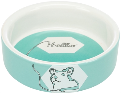 Trixie Keramische Voer- en Waterbak Hamster 8 cm Assorti 4st