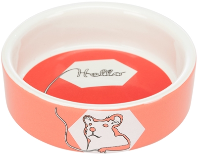 Trixie Keramische Voer- en Waterbak Hamster 8 cm Assorti 4st
