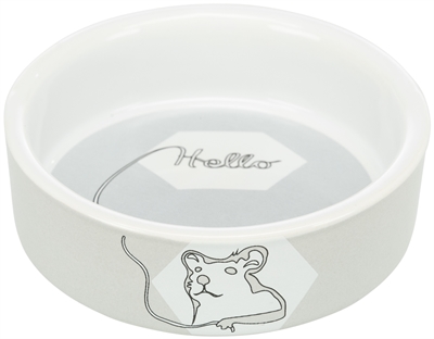 Trixie Keramische Voer- en Waterbak Hamster 8 cm Assorti 4st