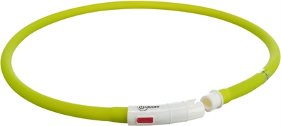 Trixie Lichtgevende Halsband Hond Groen 70x1 cm Oplaadbaar