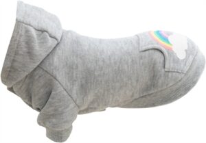 Trixie Hondentrui Hoodie Rainbow Falls Grijs 33 cm