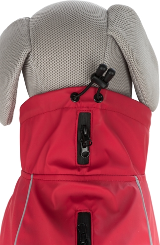 Trixie Regenjas Hond Vimy Rood 40 cm, Buik 40-54 cm