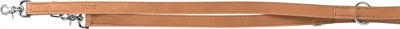 Trixie Hondenriem Rustic Vetleer Verstelbaar Heartbeat Bruin 200x2,5 CM