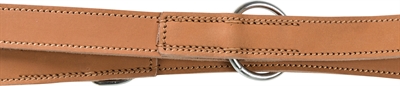 Trixie Hondenriem Rustic Vetleer 200x2,5 cm Bruin Verstelbaar