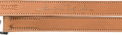 Trixie Hondenriem Rustic Vetleer 200x2,5 cm Bruin Verstelbaar